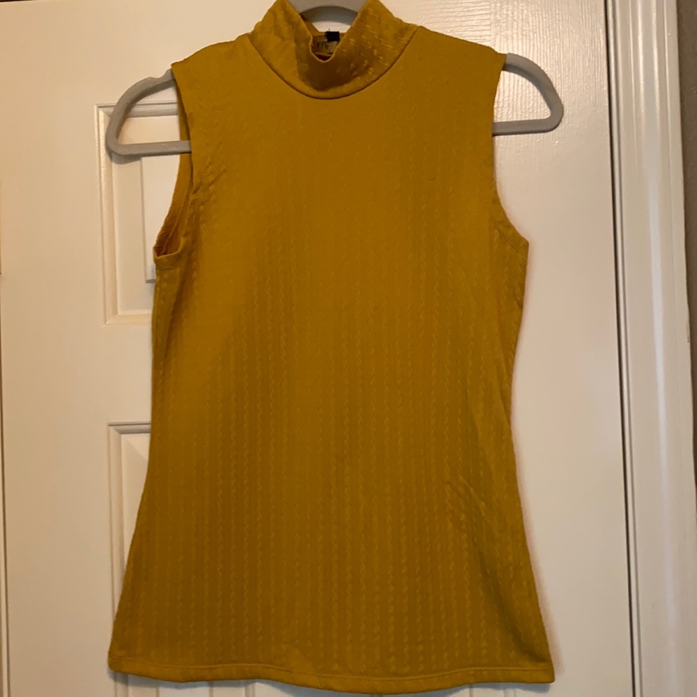 Mock neck top